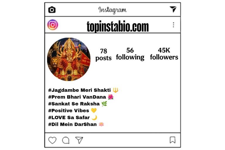Letest 100+ Jai Mata Di Bio for Instagram | 2026