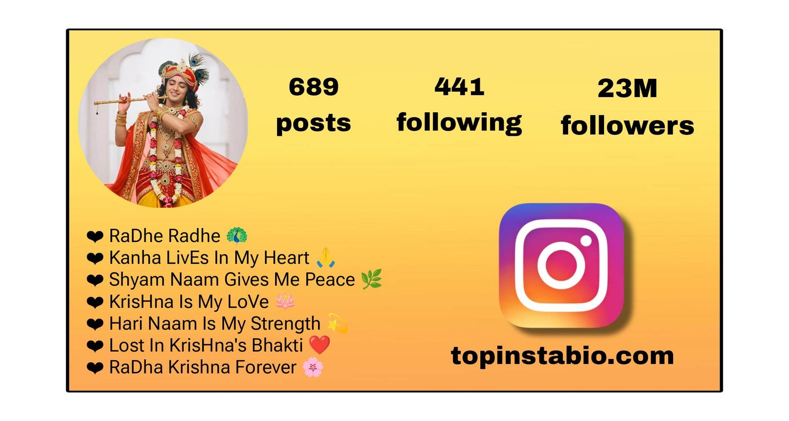 Best 467+ Bhakti Bio For Instagram | Copy And Paste Instagram Bio