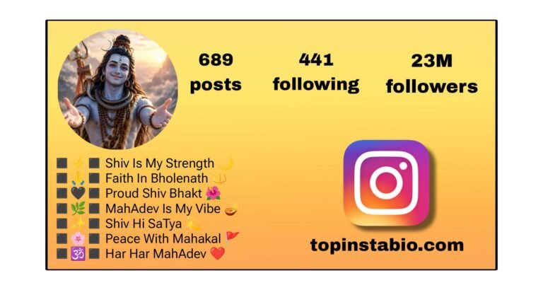 Best 467+ Bhakti Bio For Instagram | Copy And Paste Instagram Bio