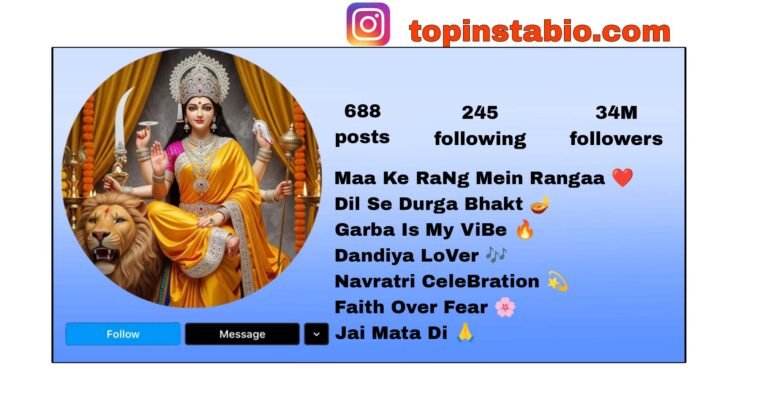 100+ Navratri Bio For Instagram | Instagram Bio Ideas