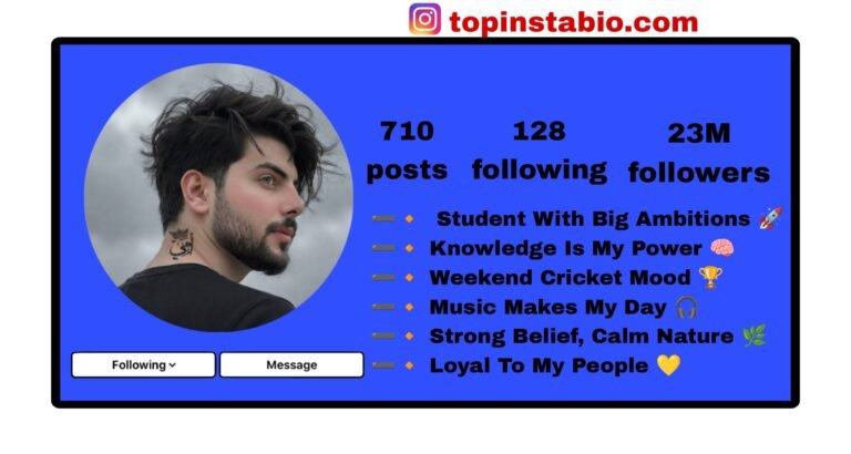 Decent Instagram Bio For Boys And Girls