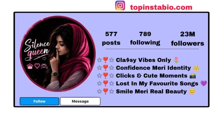 New 1167+ Instagram Bio For Girls | Trending, Stylish, Attitude And VIP