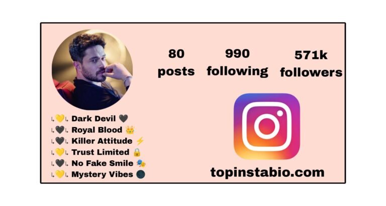 Devil Bio For Instagram