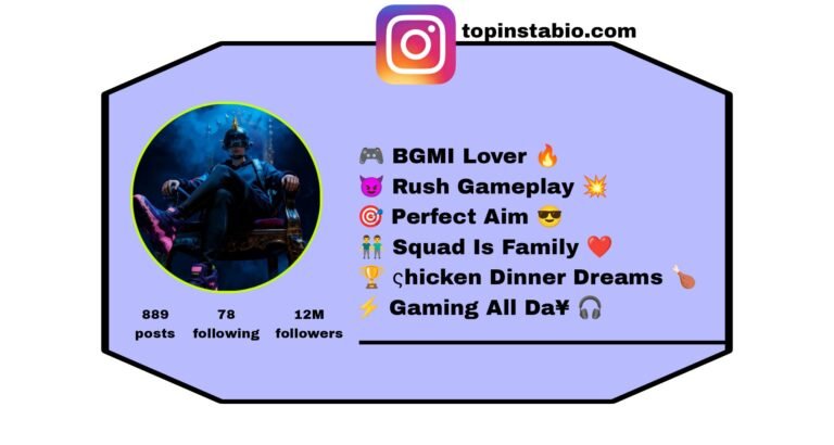 Gaming Bio For Instagram
