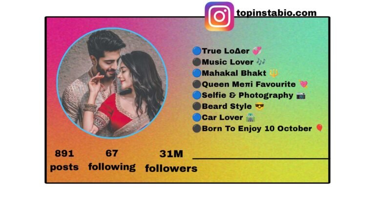Love Bio for Instagram