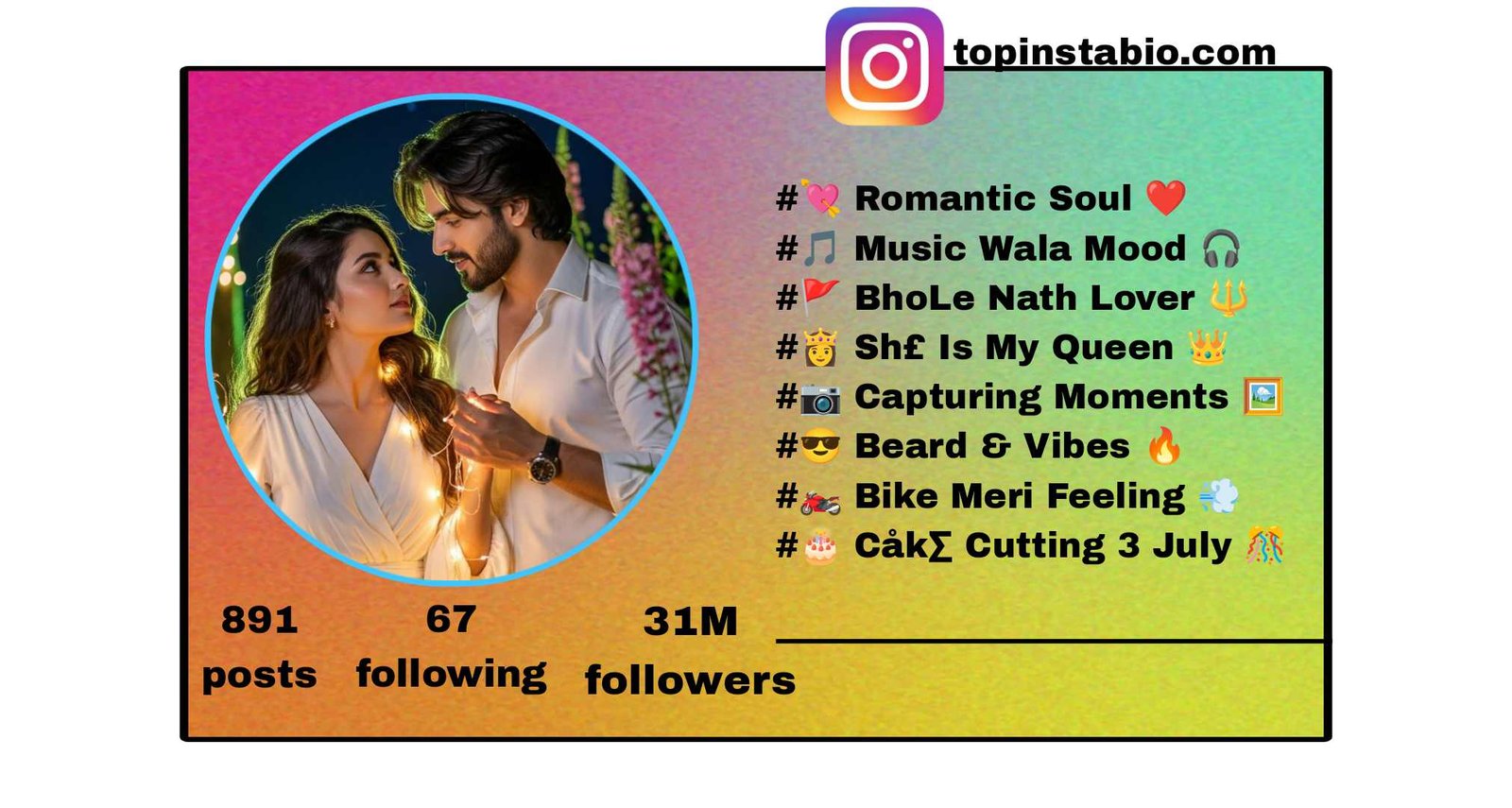 Love Bio for Instagram