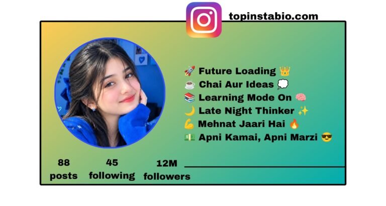 Instagram Bio For Money