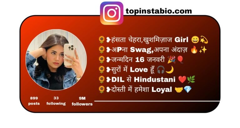Hindi Instagram Bio