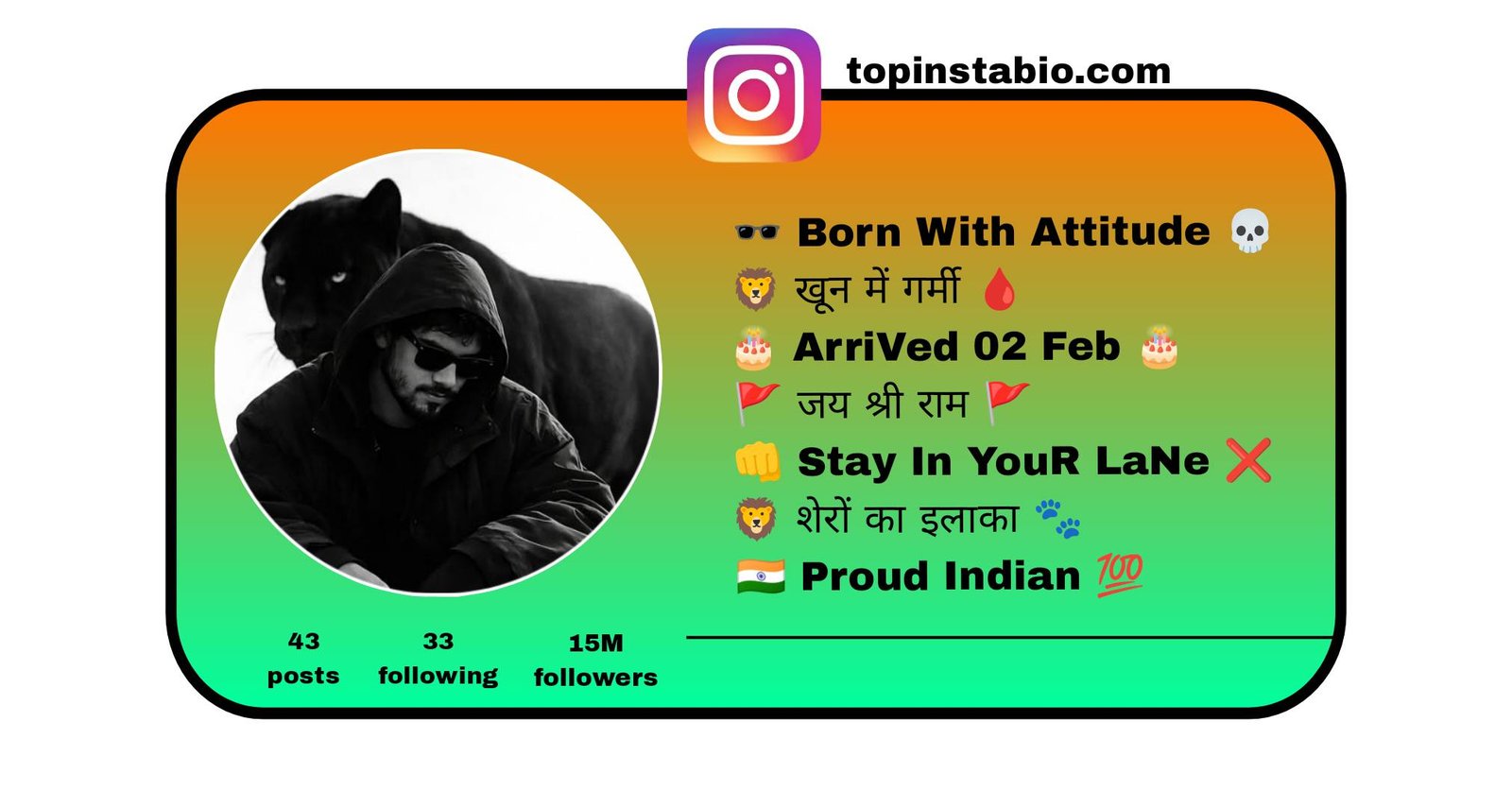 King Style Gangster Bio For Instagram
