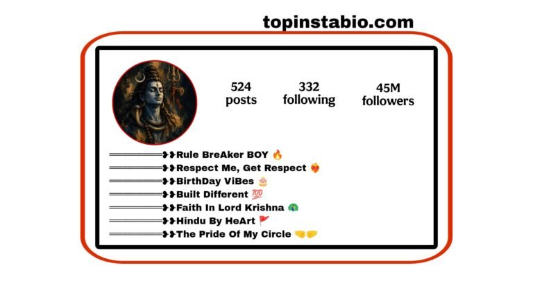 God Bio for Instagram
